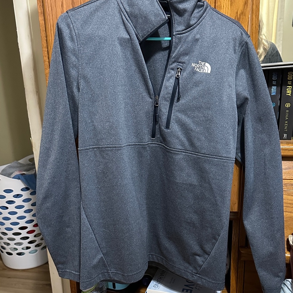 The North Face Dark Gray Half-Zip Jacket